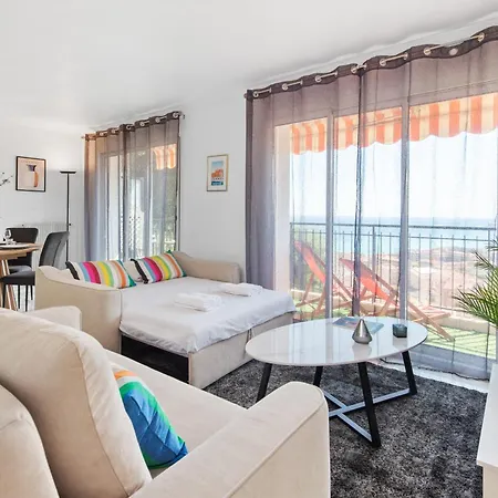 4 Personnes Avec Magnifique Vue * Menton